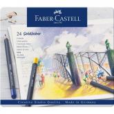 Pastelky Goldfaber permanent set-plech 24 farebn